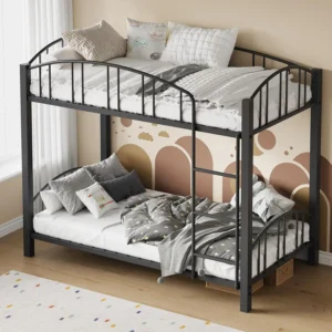 Metal Bunk Twin Bed